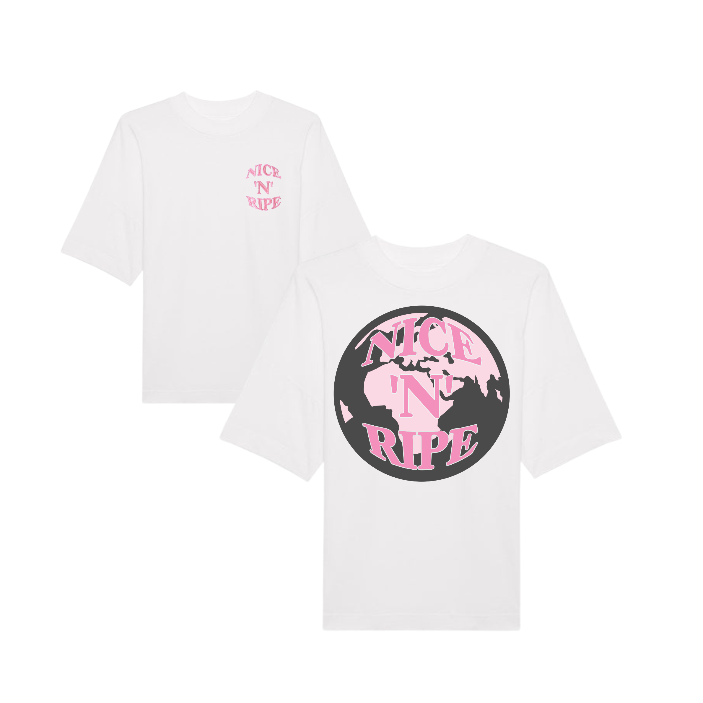 'NICE N RIPE' TEE PINK
