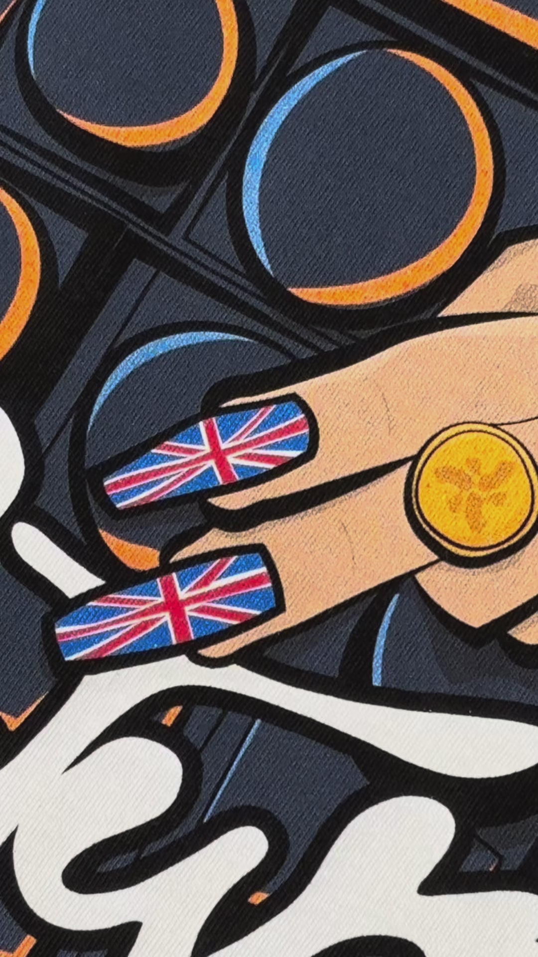 Free Party tshirt black UK sound system culture streetwear