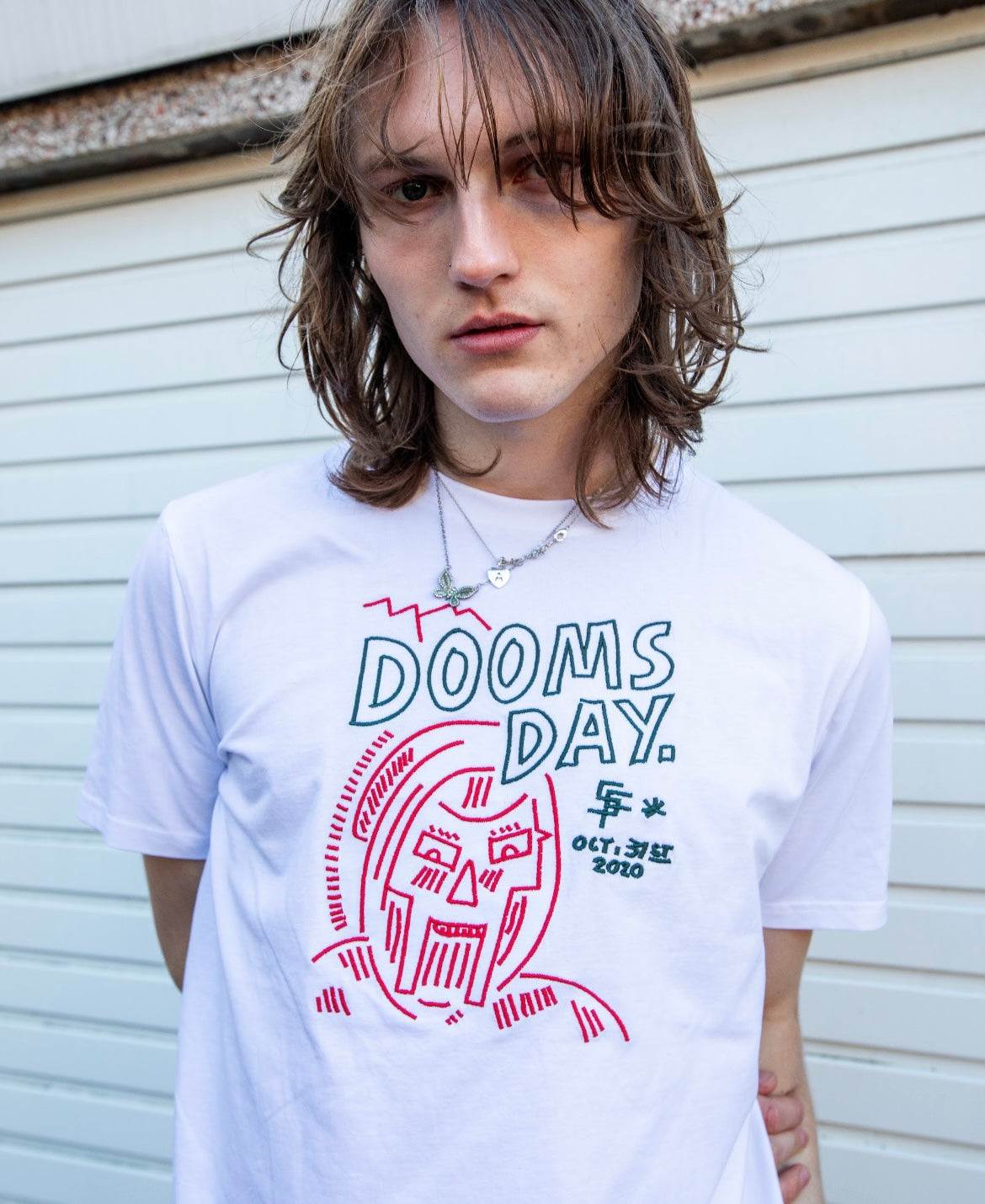 MF DOOMSDAY TEE WHITE