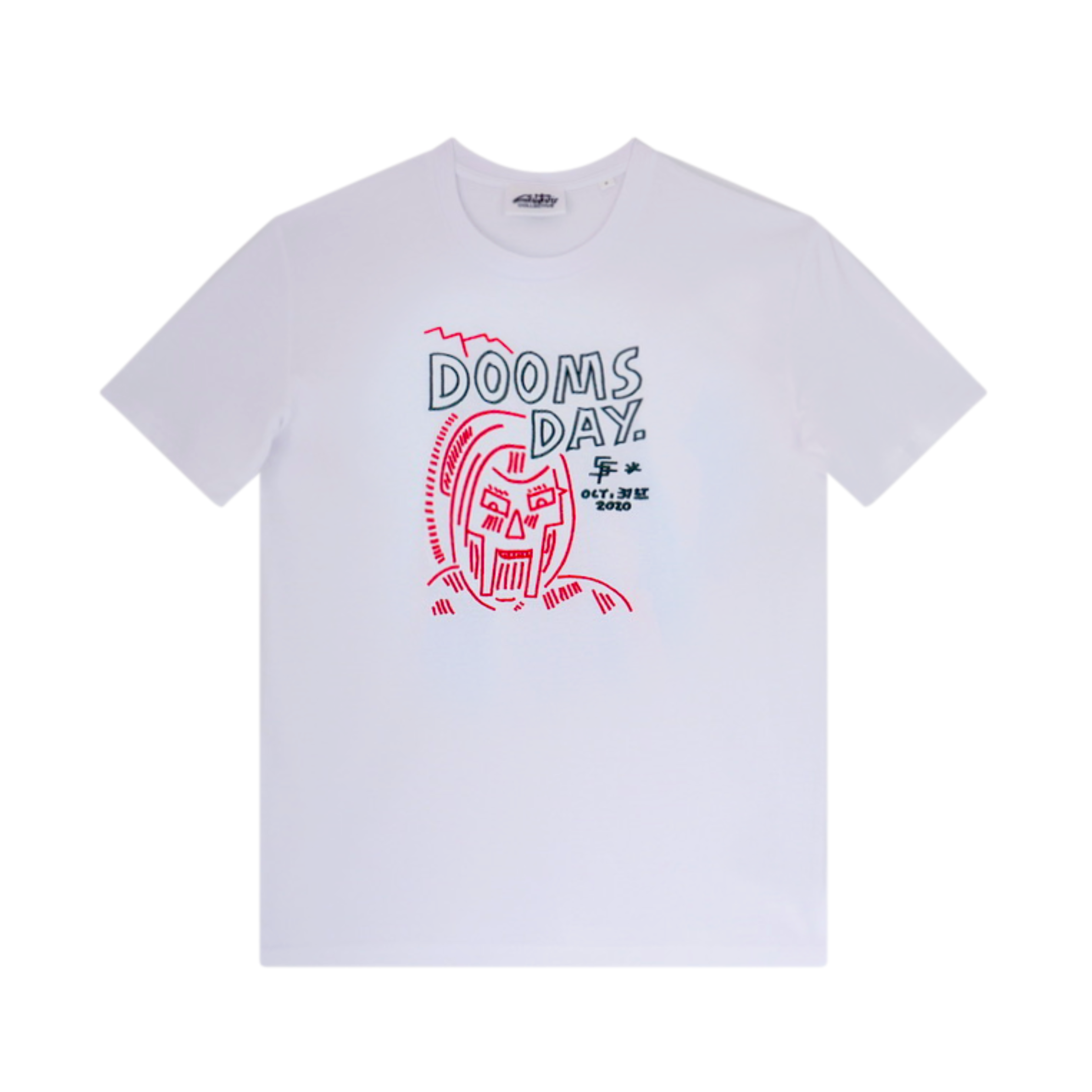 MF DOOMSDAY TEE WHITE
