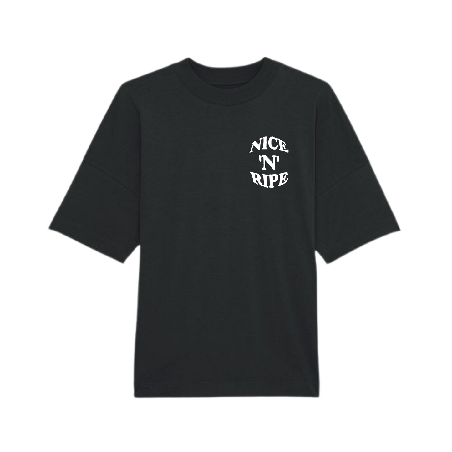 'NICE N RIPE' TEE BLACK