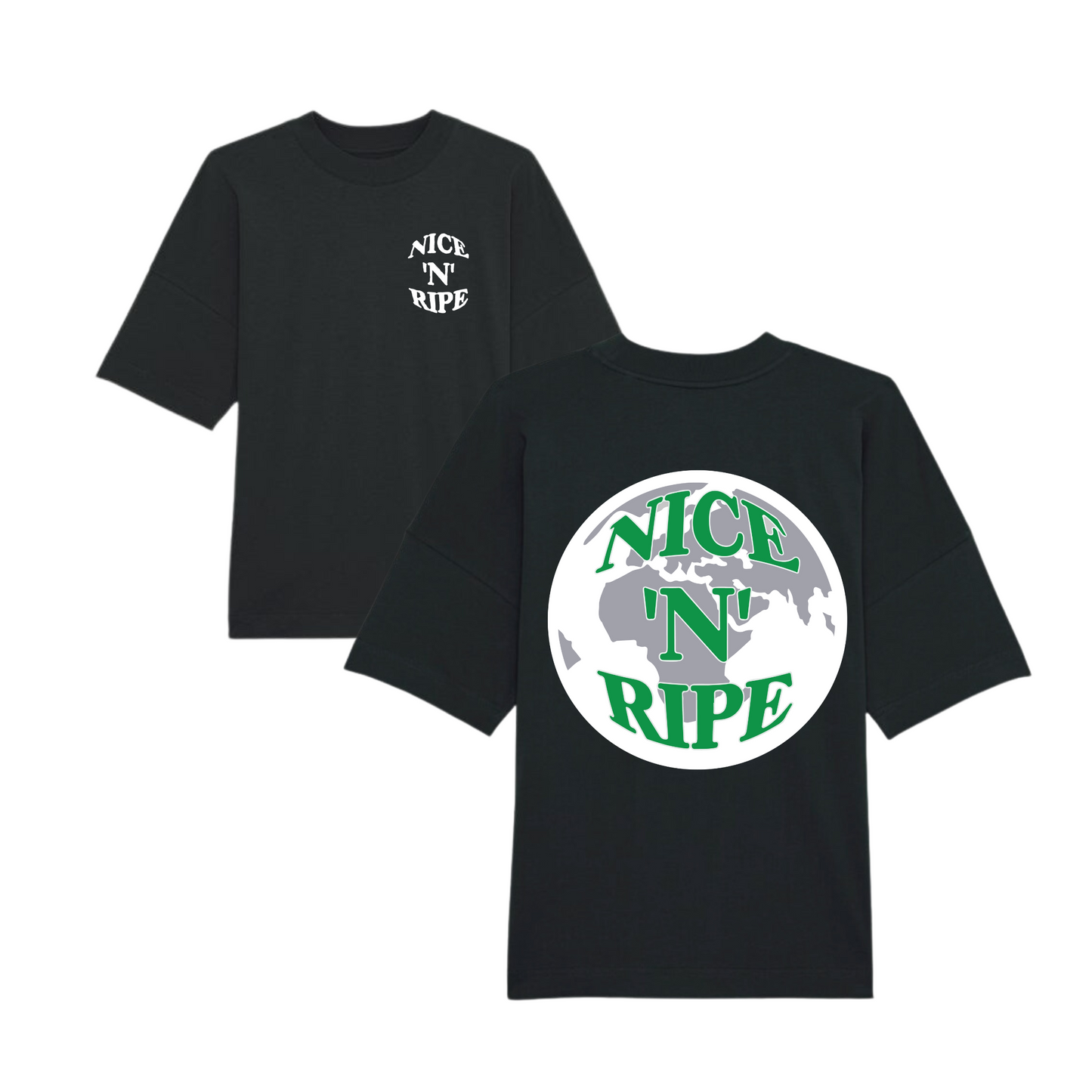 'NICE N RIPE' TEE BLACK