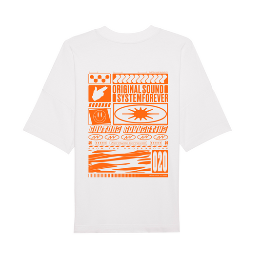 SOUNDSYSTEM TEE ORANGE