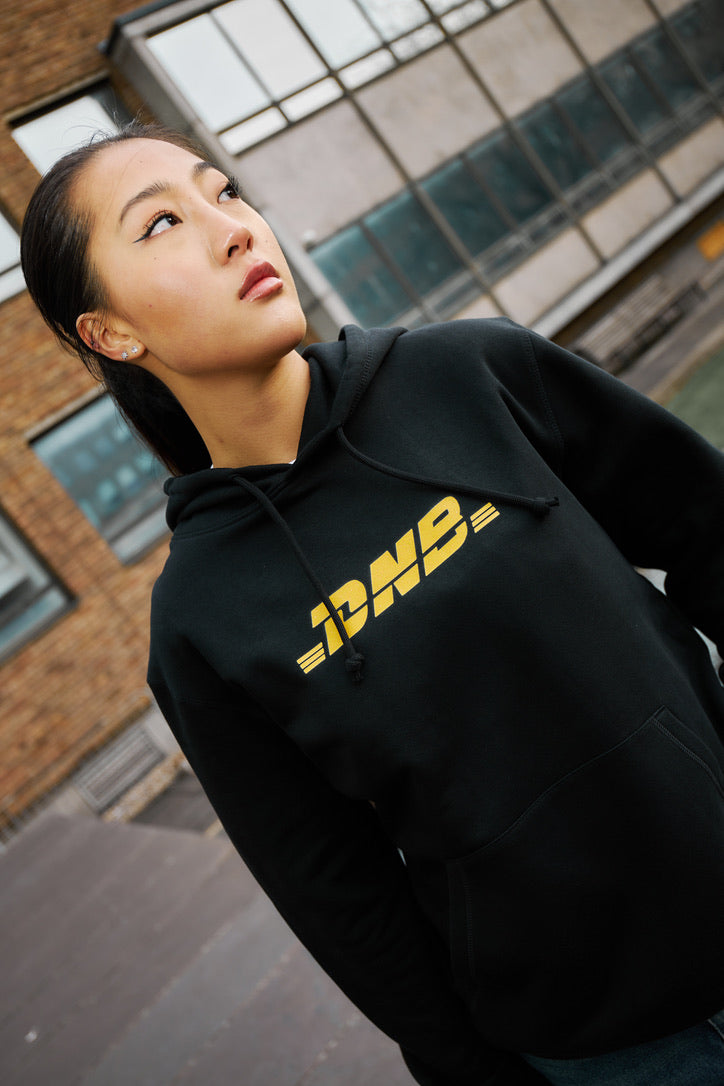 DNB DELIVERY HOODIE BLACK