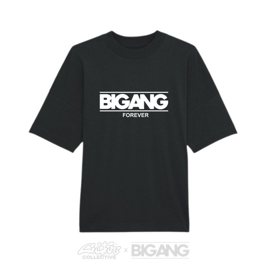 BIG ANG FOREVER LOGO TEE BLACK