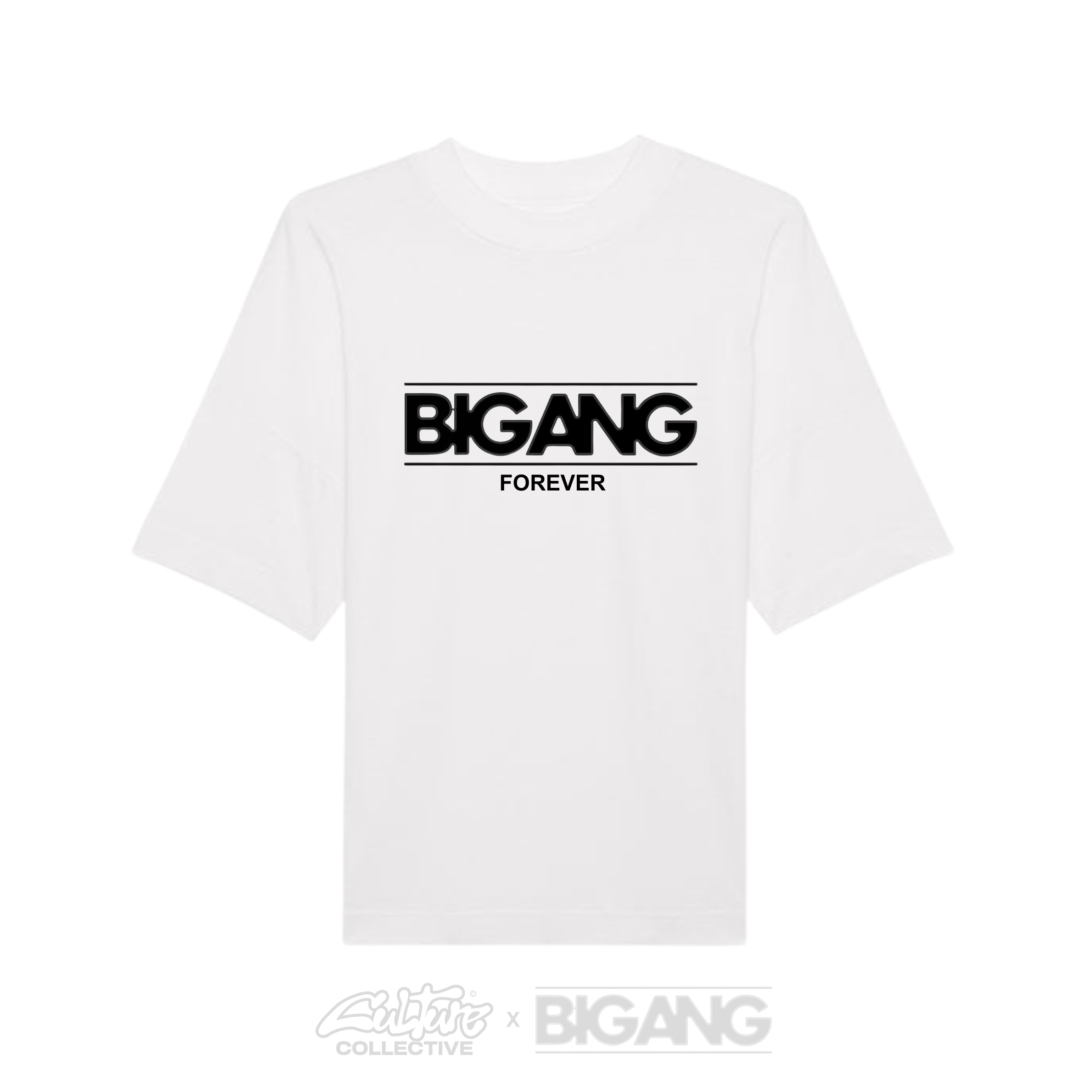 BIG ANG FOREVER LOGO TEE WHITE