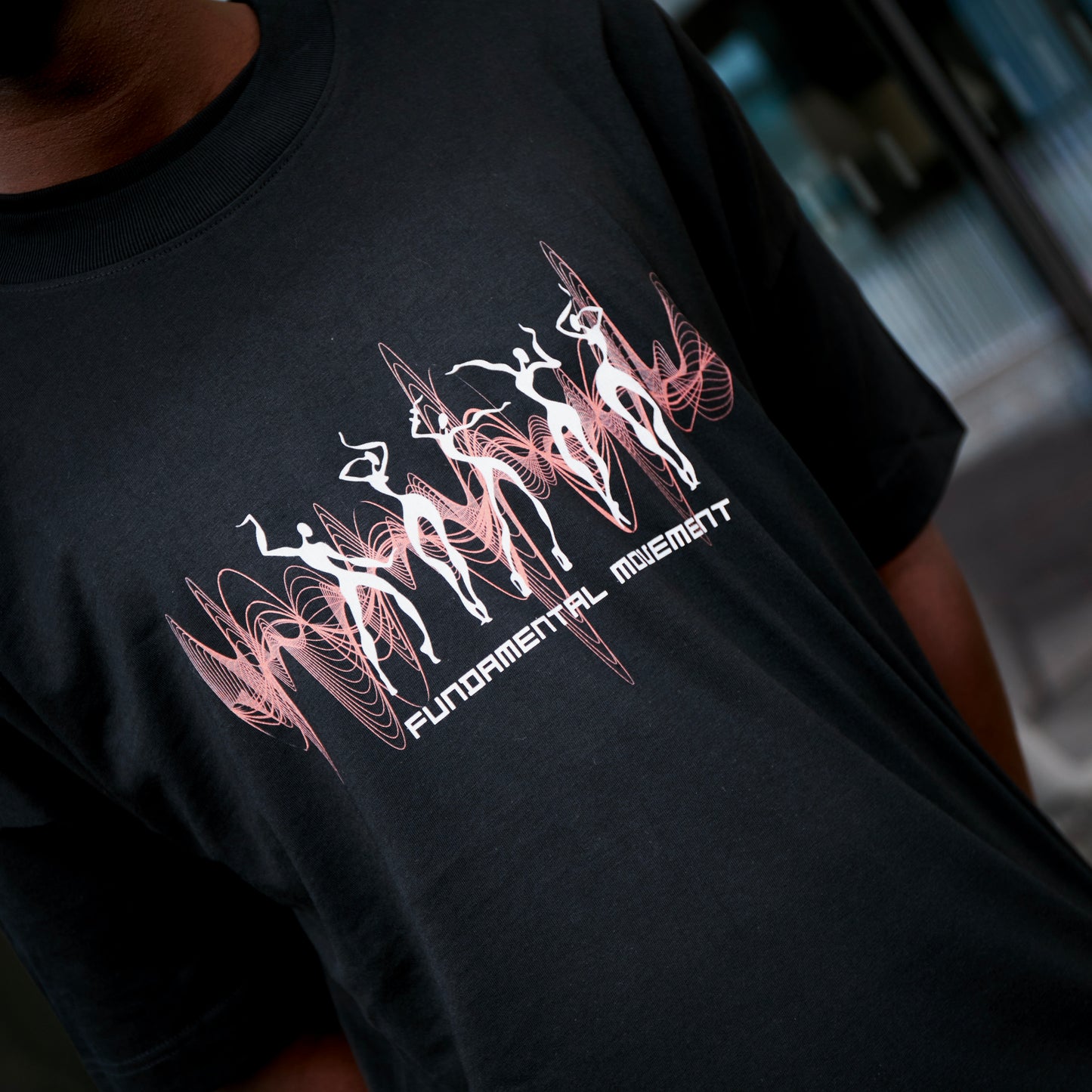 'FUNDAMENTAL MOVEMENT' TEE BLACK