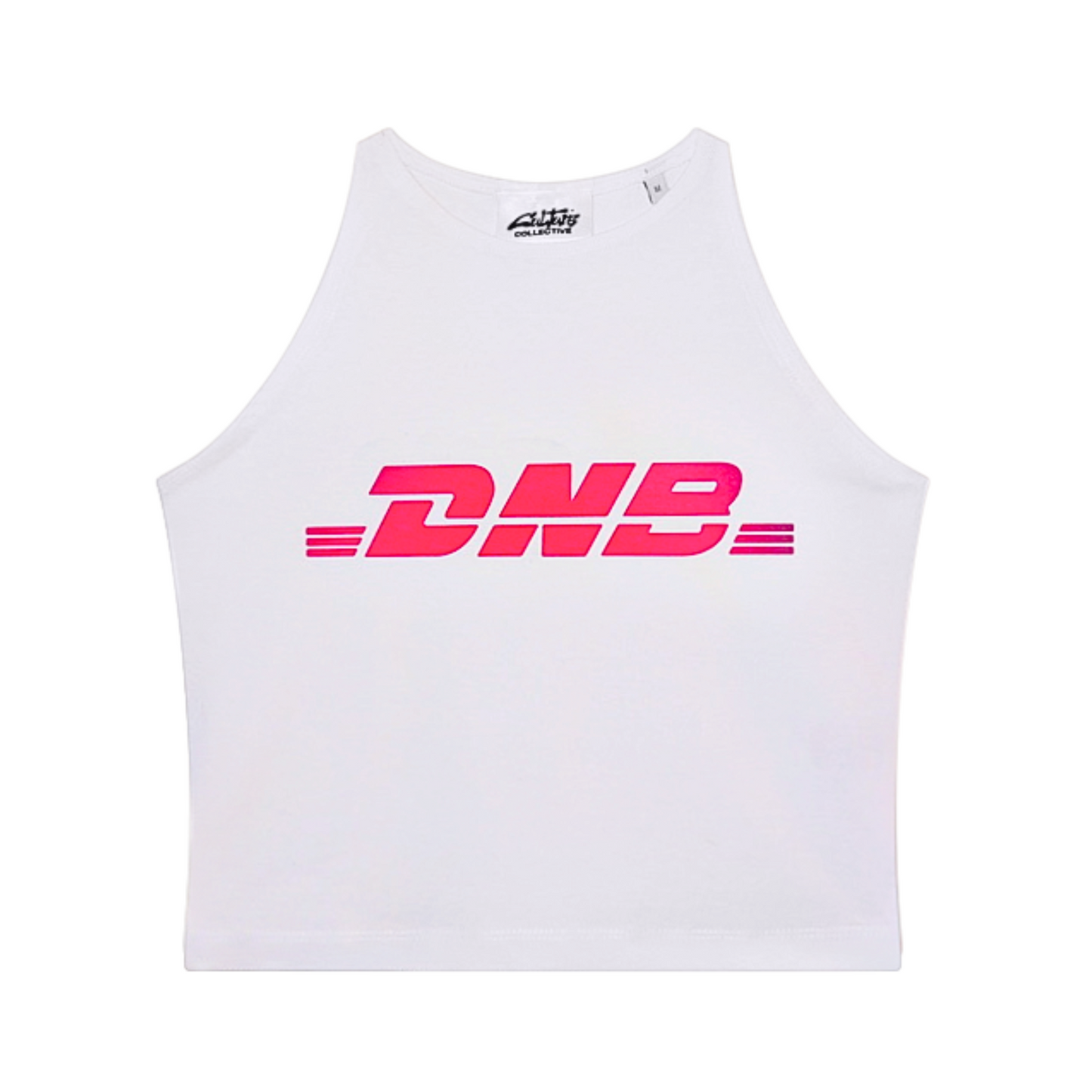 DNB DELIVERY CROP TOP WHITE