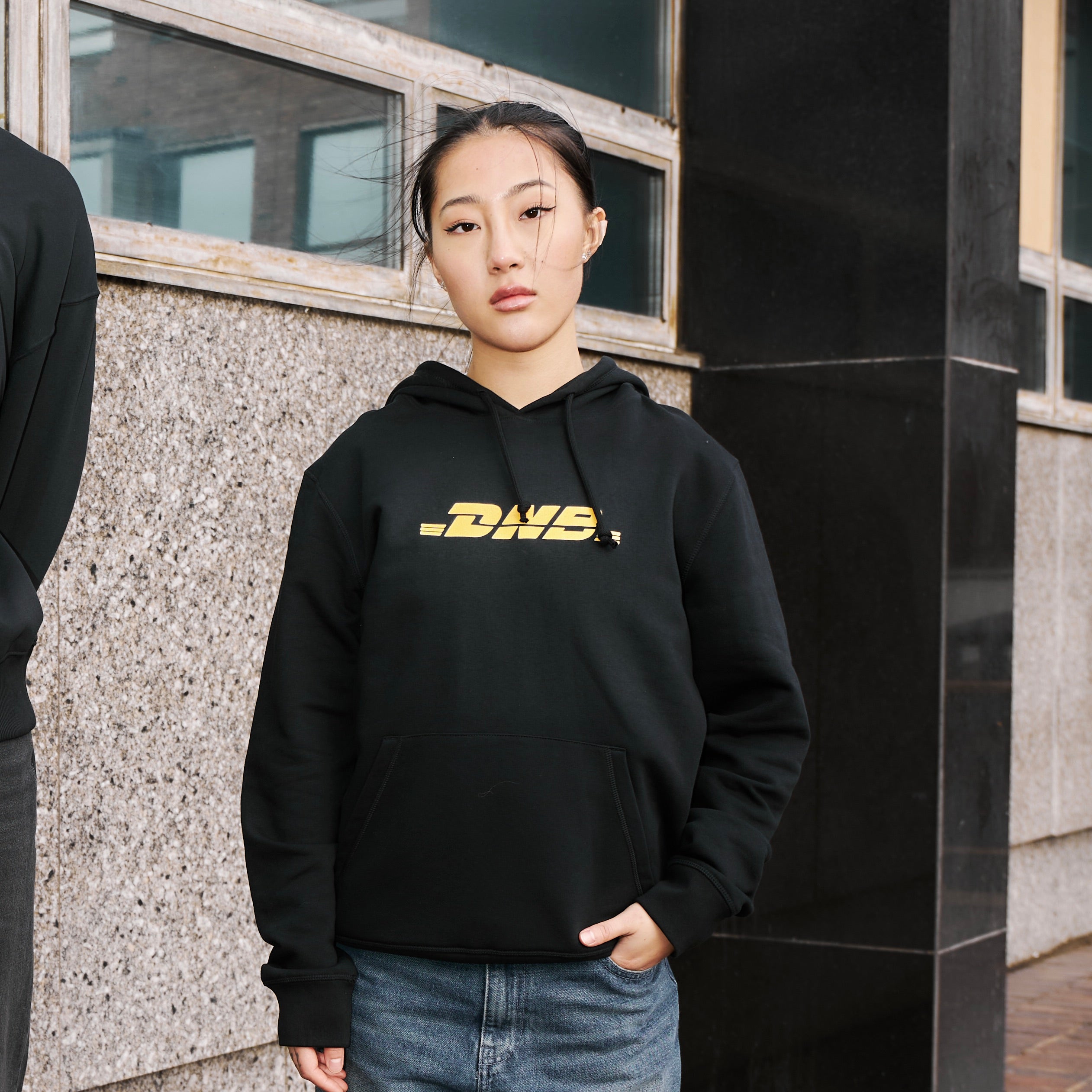 Drum and Bass logo hoodie