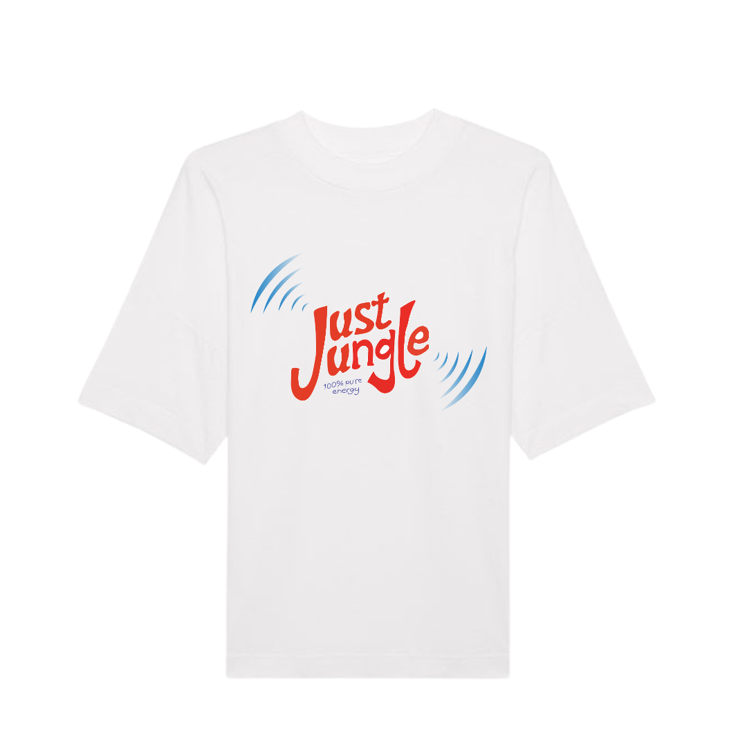 'JUST JUNGLE' TEE WHITE