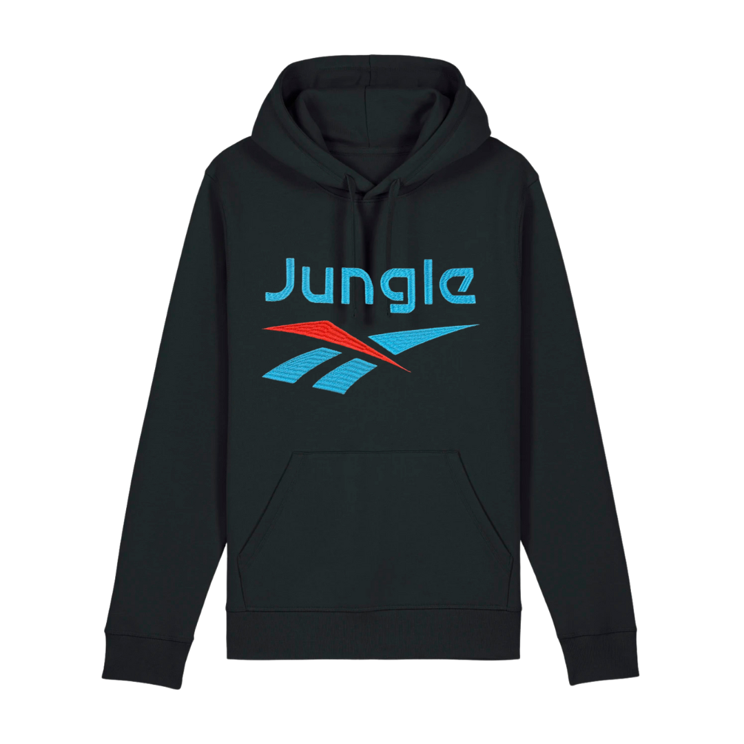 JUNGLE SPORTS HOODIE BLACK