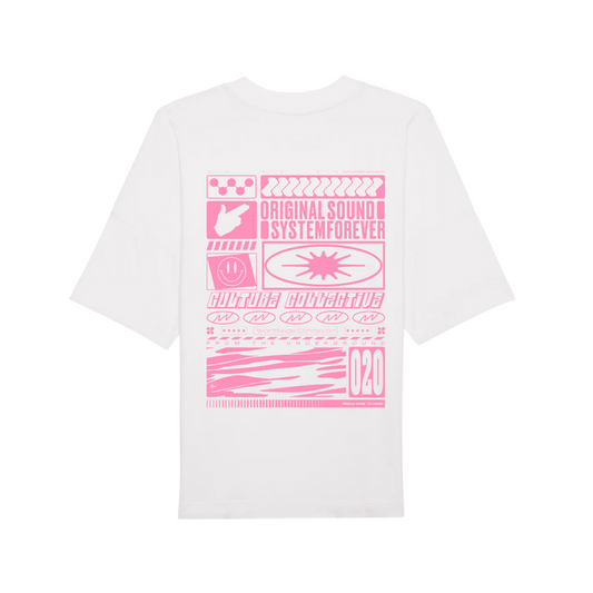 SOUNDSYSTEM TEE PINK