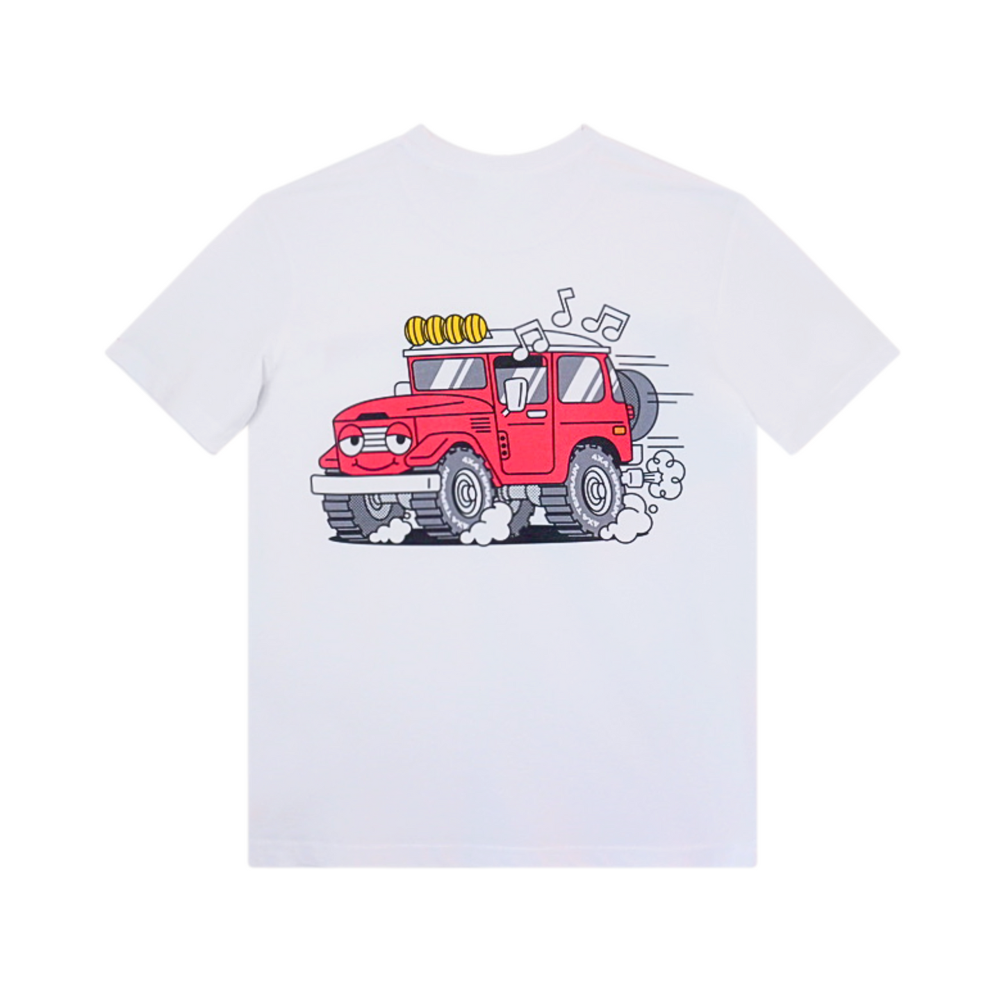 STRICTLY 4X4 TEE WHITE