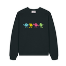 4×4 Wobble Man sweatshirt black bassline design