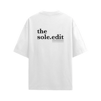 THE SOLE.EDIT LOGO TEE WHITE