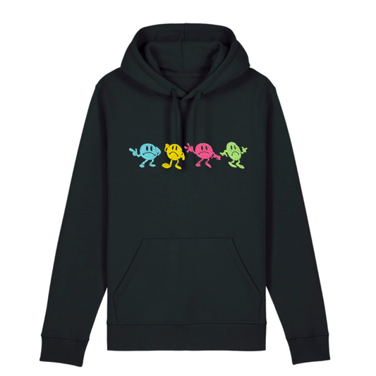 EMBROIDERED 4X4 WOBBLE MAN HOODIE