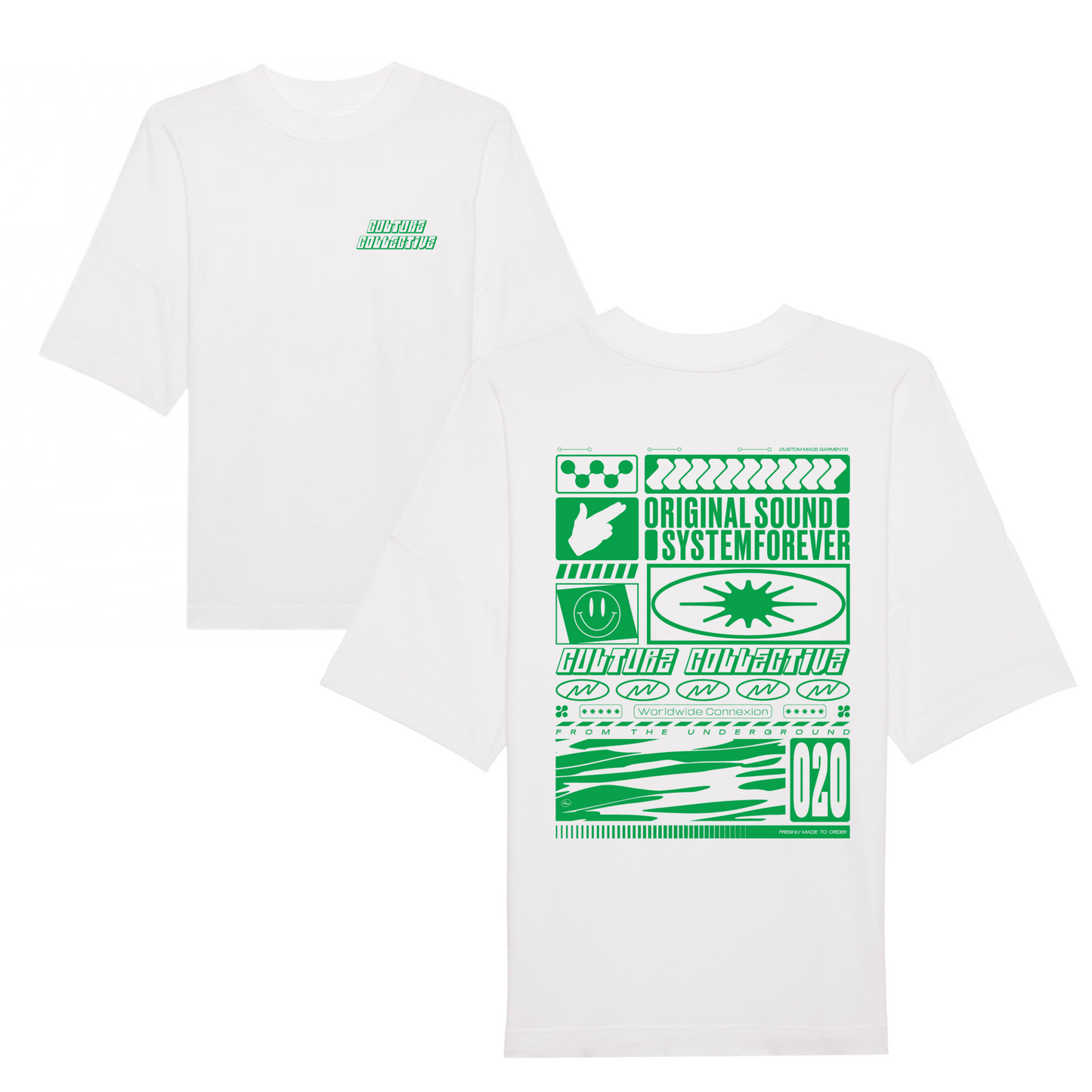 SOUNDSYSTEM TEE GREEN