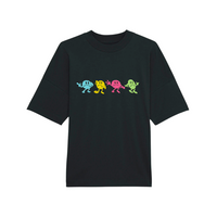 4x4 Bassline streetwear black tee