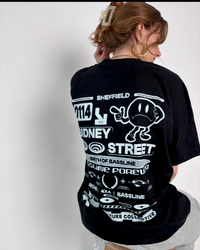 4x4 bassline streetwear tee