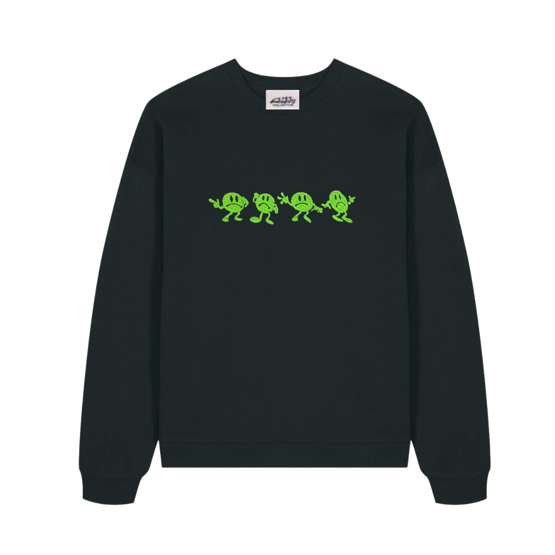 EMBROIDERED 4X4 WOBBLE MAN SWEATSHIRT