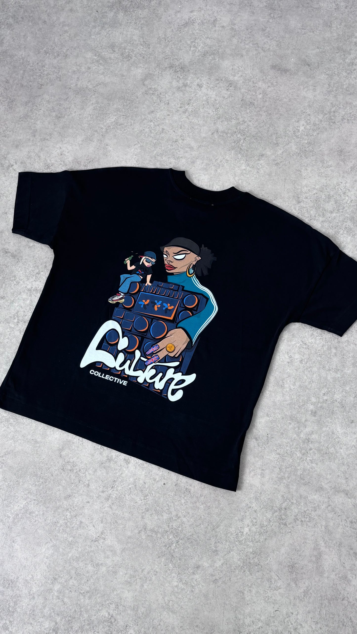 FREE PARTY TEE BLACK