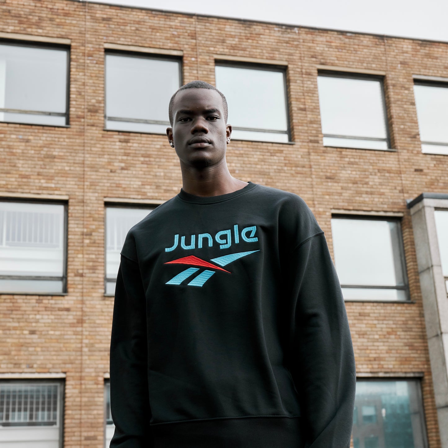 JUNGLE SPORTS SWEATSHIRT BLACK