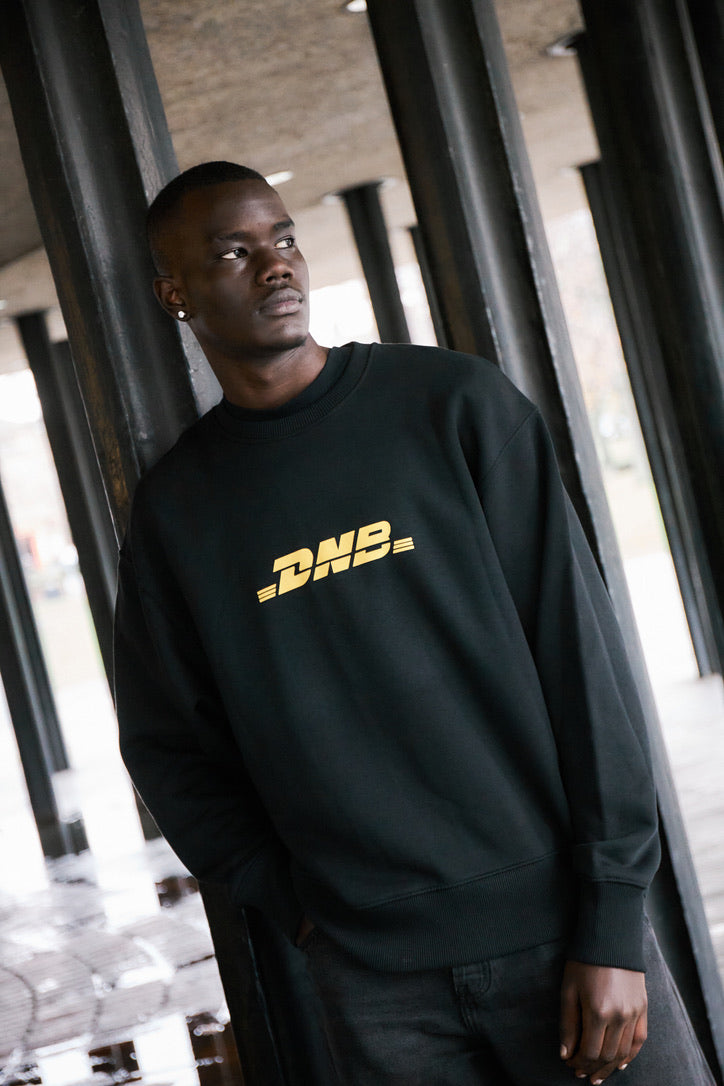 DNB DELIVERY SWEATSHIRT BLACK