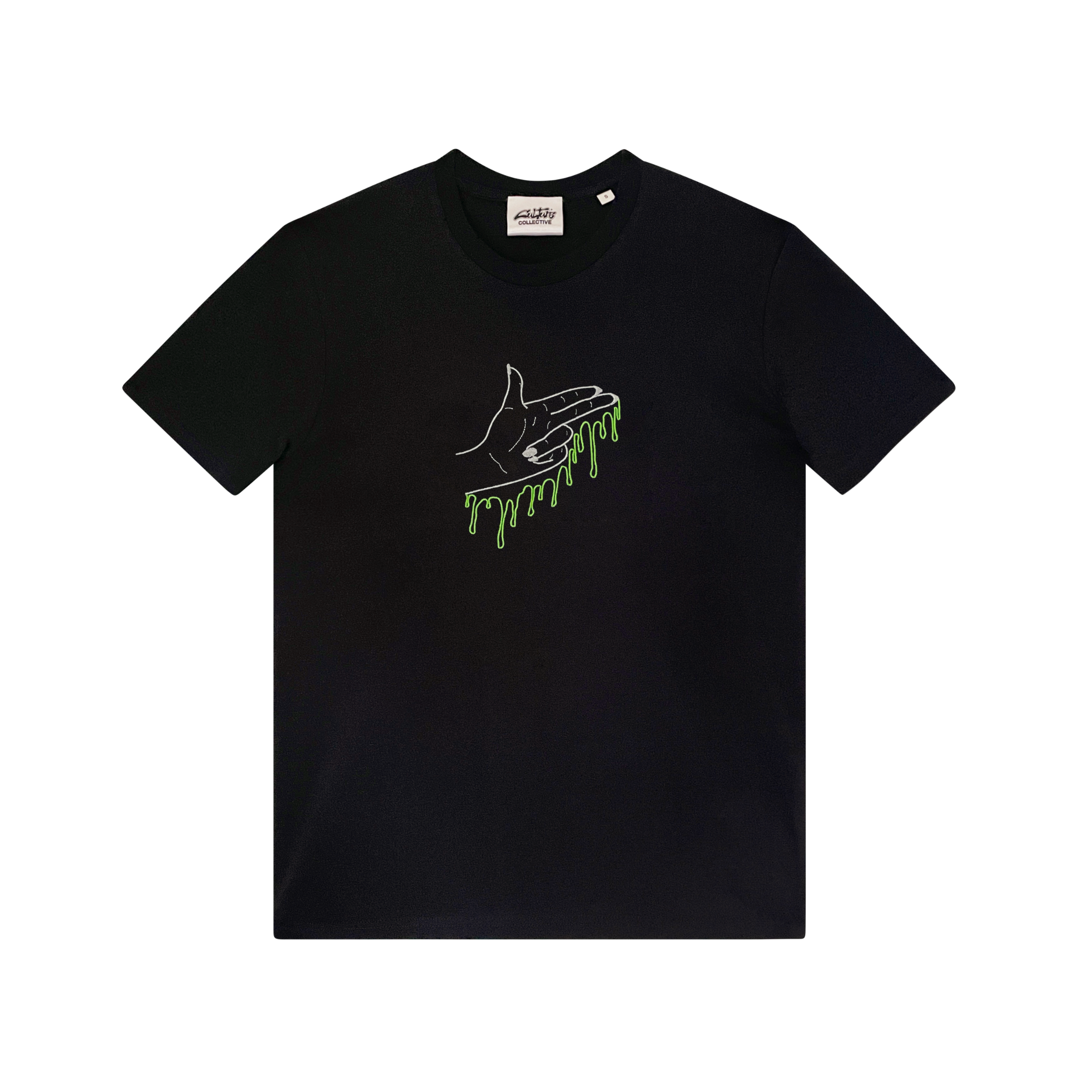 DRIPPY GUN FINGER TEE BLACK