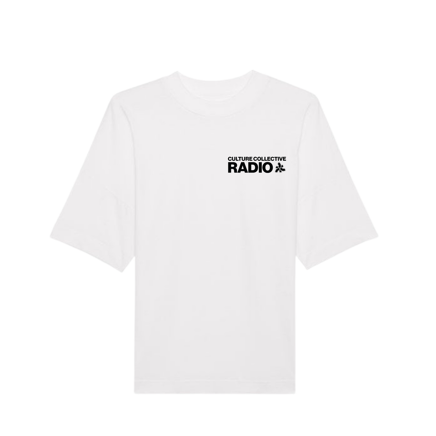 CULTURE COLLECTIVE RADIO TEE WHITE