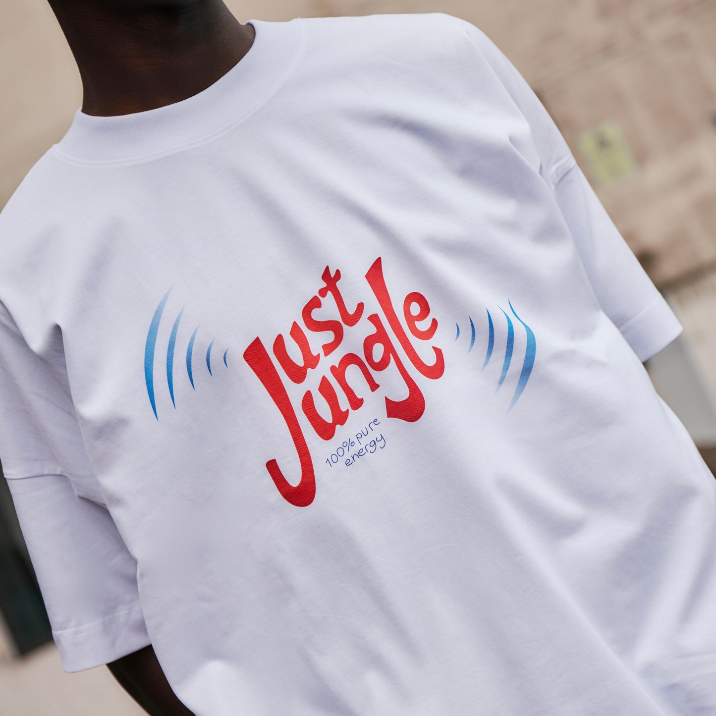 'JUST JUNGLE' TEE WHITE