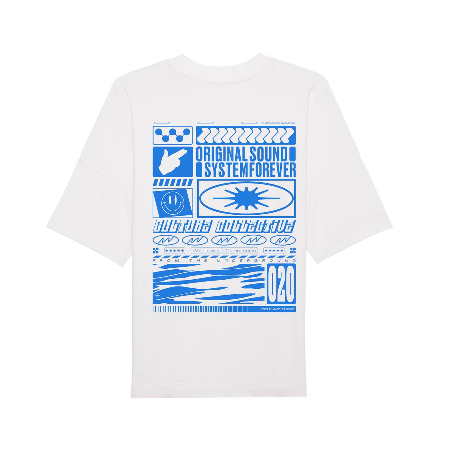 SOUNDSYSTEM TEE BLUE