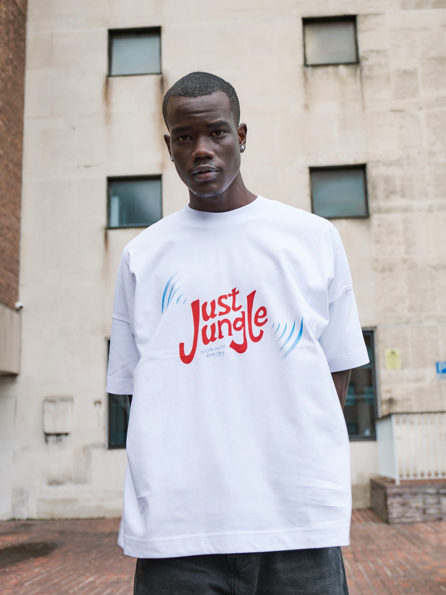 'JUST JUNGLE' TEE WHITE