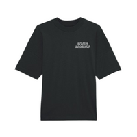 90s rave flyer tee black
