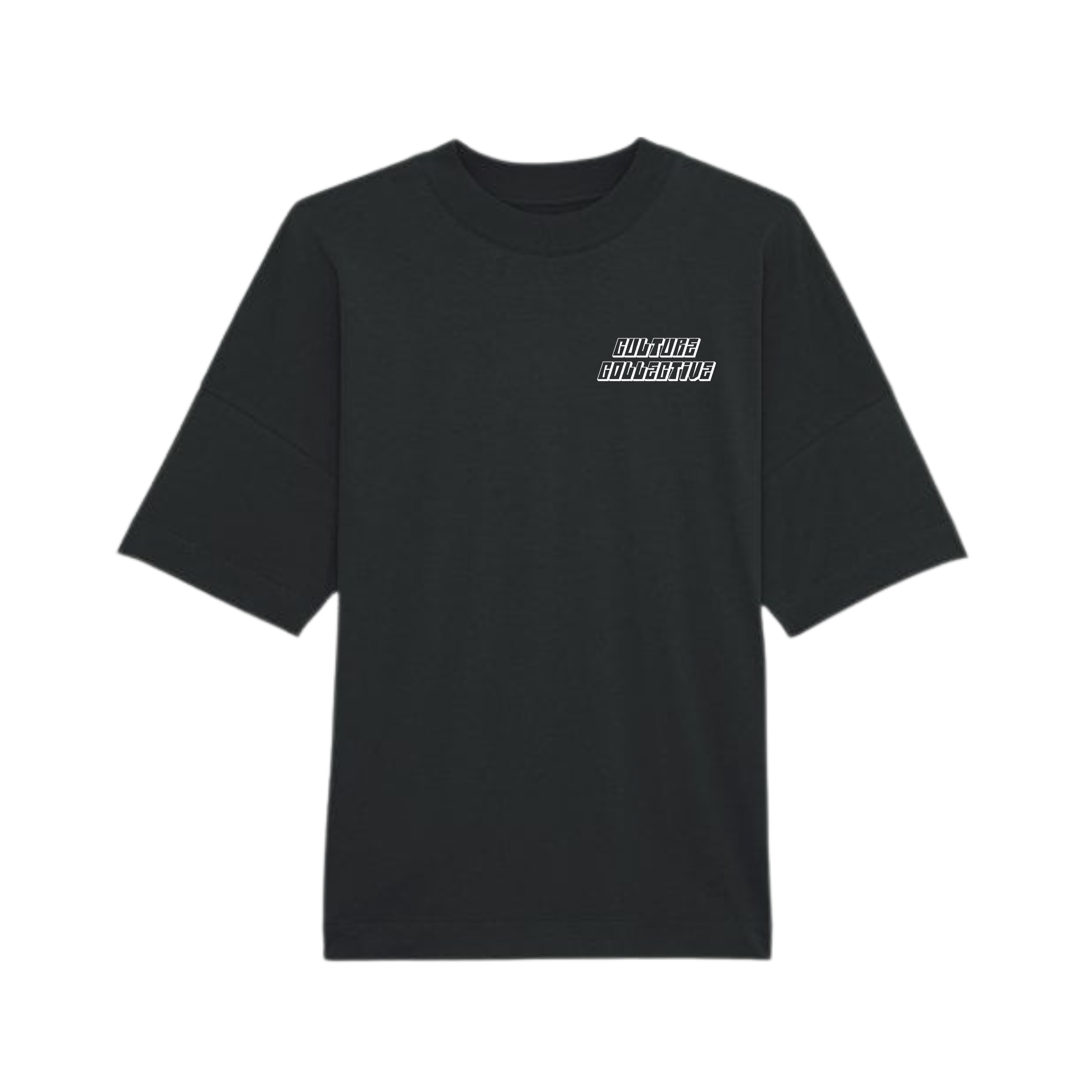 90s rave flyer tee black