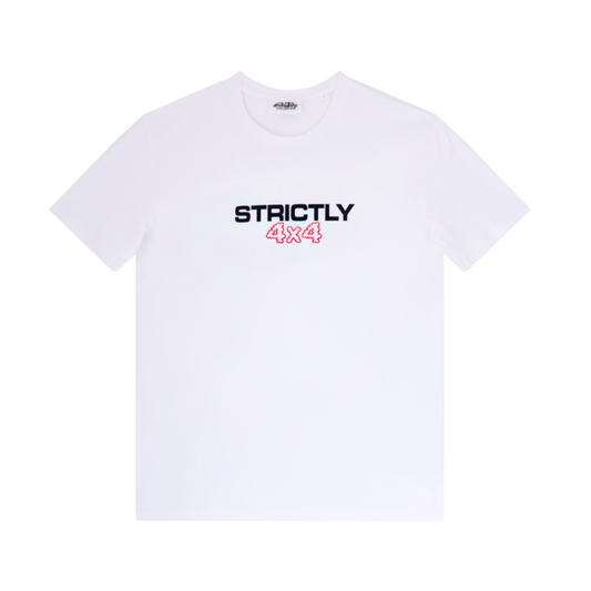 STRICTLY 4X4 TEE WHITE