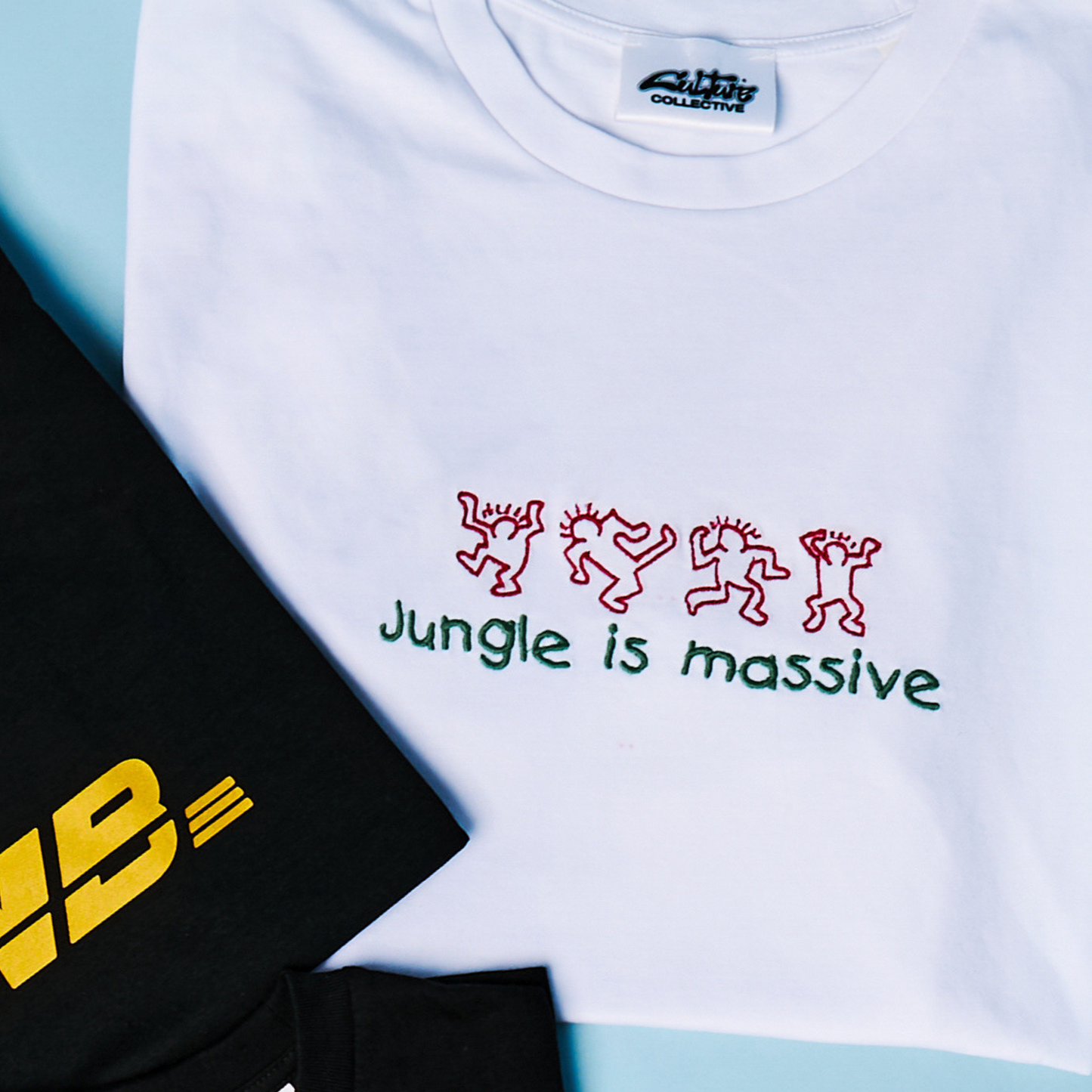 JUNGLIST MASSIVE TEE WHITE