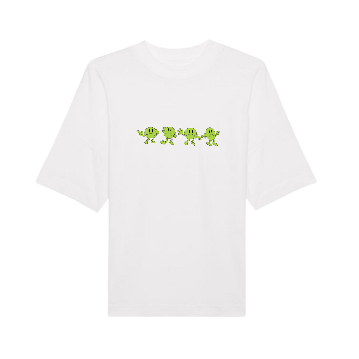 4X4 WOBBLE MAN TEE WHITE