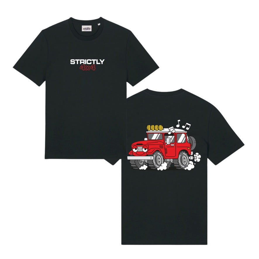 STRICTLY 4X4 TEE BLACK