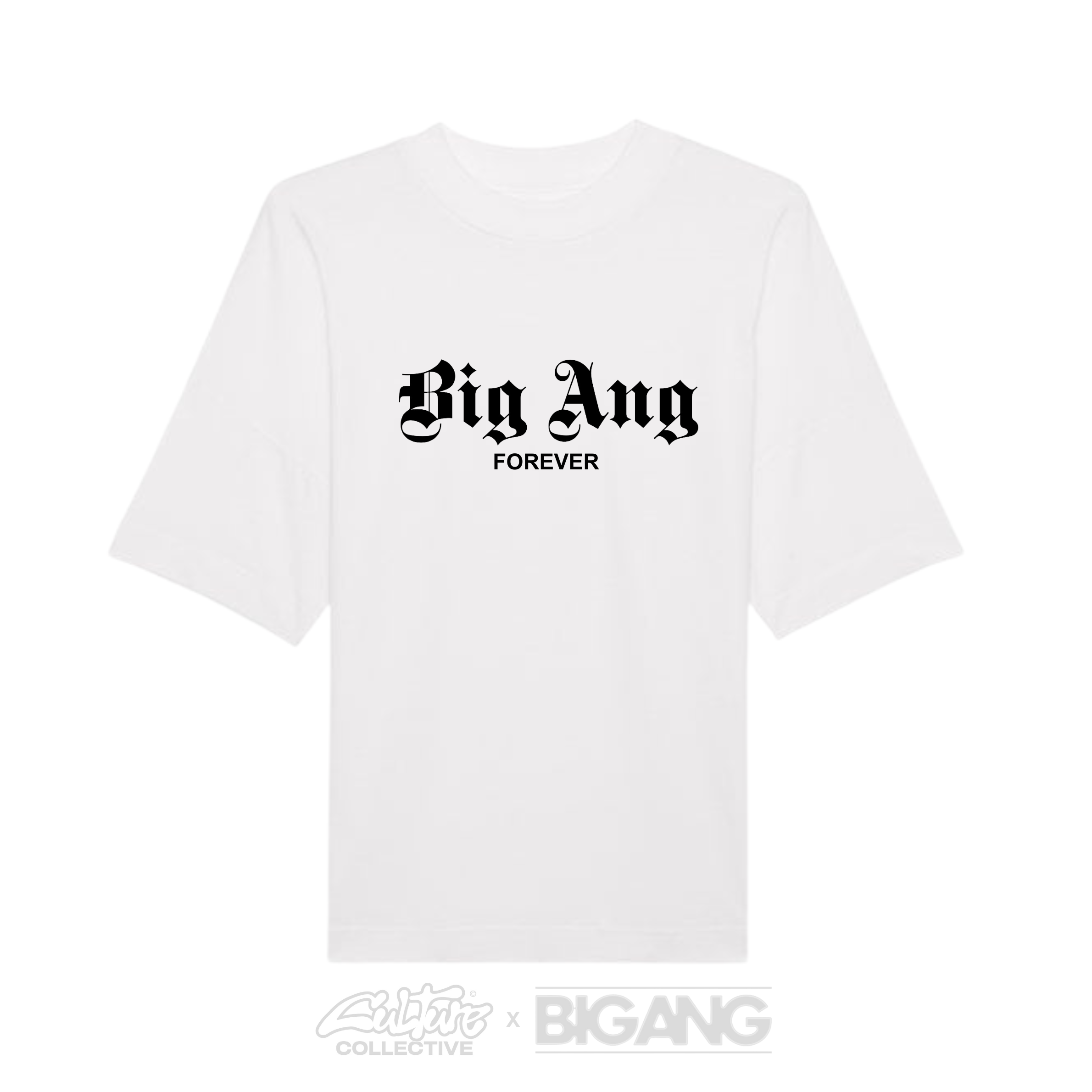 BIG ANG FOREVER TEE WHITE