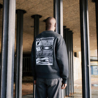 Bass music streetwear black sweatshirt