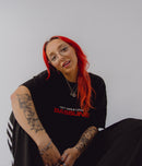 Bassline rave t-shirt black