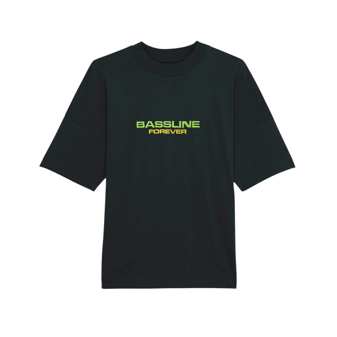 BASSLINE FOREVER TEE BLACK