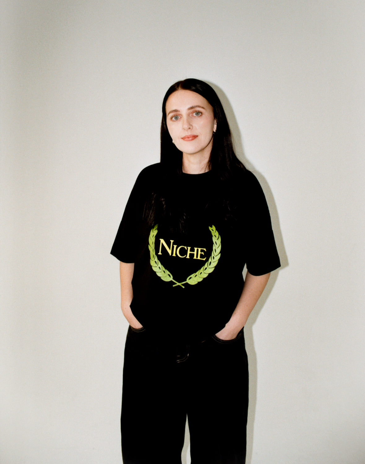 Black Niche nightclub design shirt