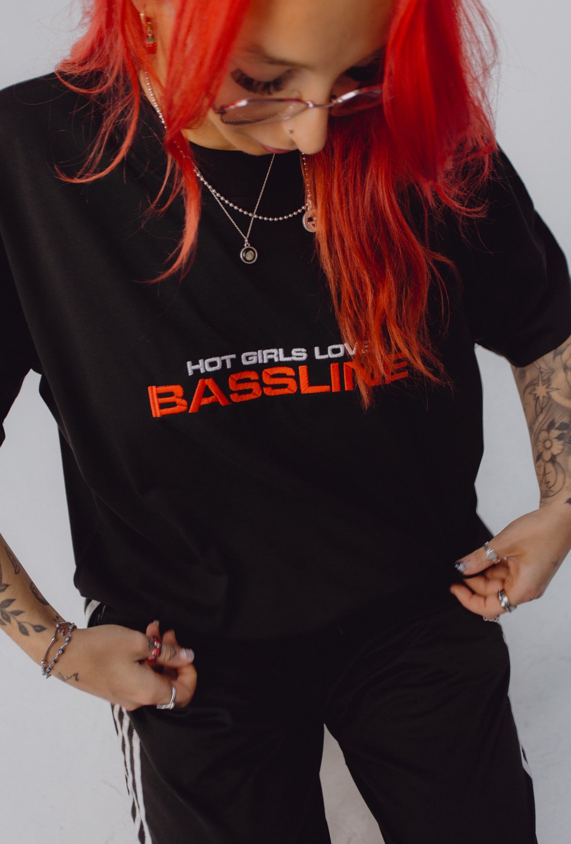 Black UK Bassline women’s top