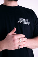 Black underground rave t-shirt