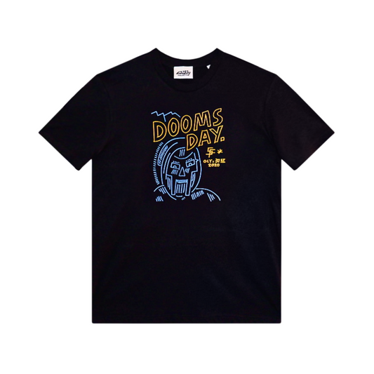 MF DOOMSDAY TEE BLACK