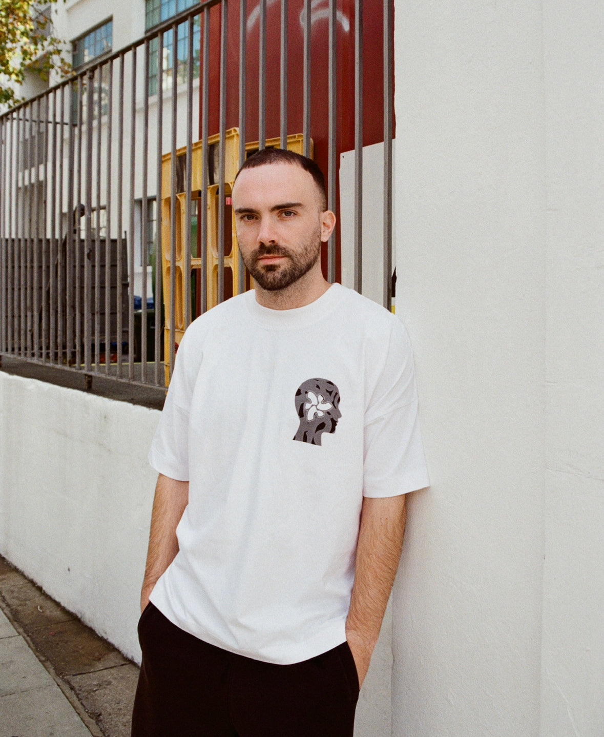 Culture Collective Audio white tee