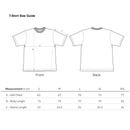 Culture Collective boxy fit tshirt size guide
