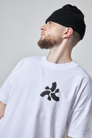 Culture Collective logo mark white bassline tee