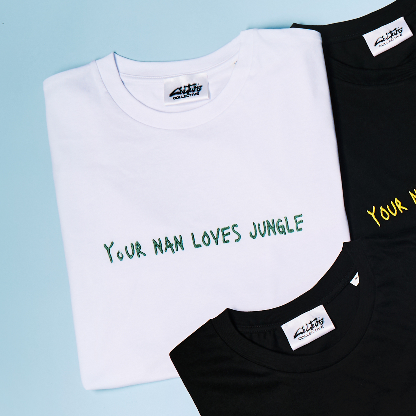 YOUR NAN LOVES JUNGLE TEE WHITE